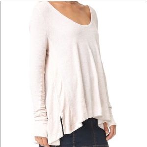 Free people high low Malibu thermal